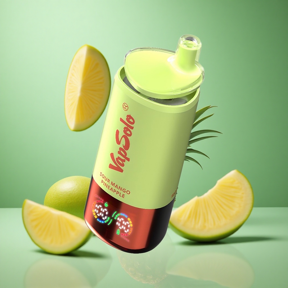 Sour Mango Pineapple VapSolo Triple 30000 Puffs 40ml Disposable Vape