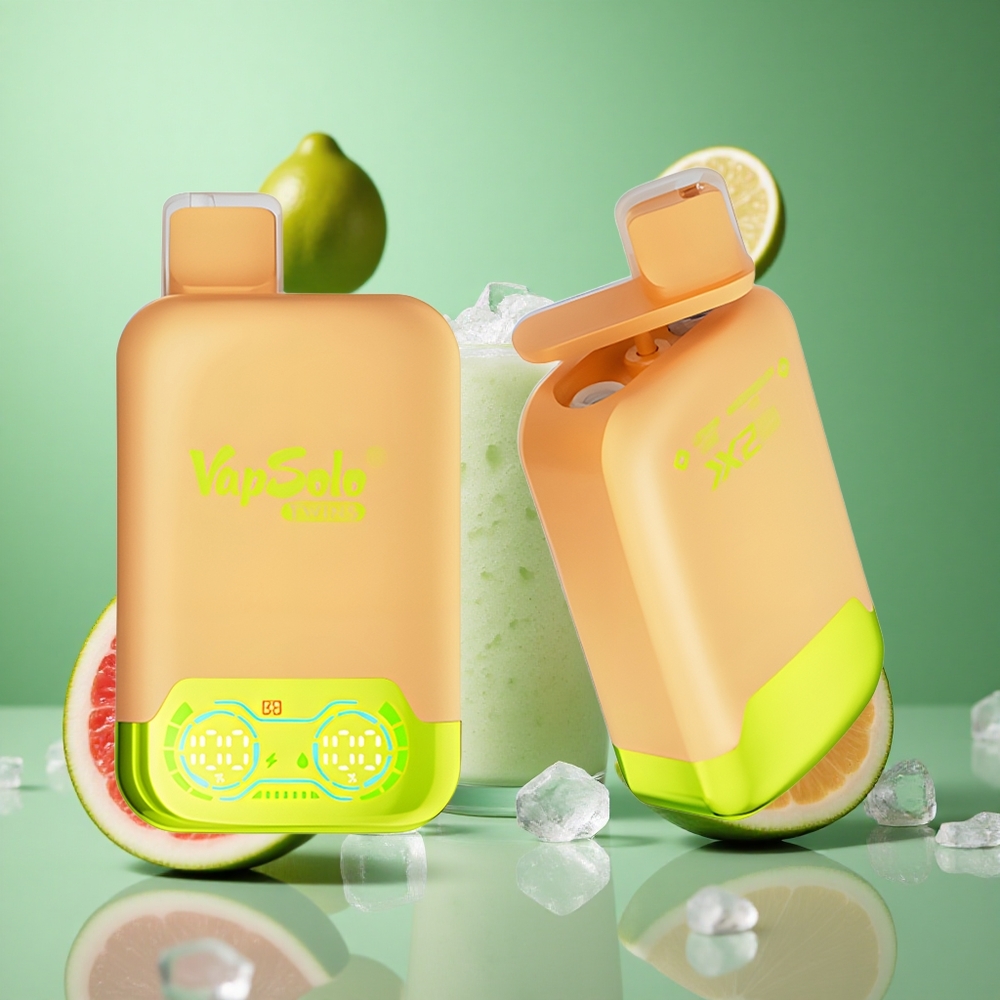 Lemon Lime & Watermelon Ice Vapsolo Twins 20000 Puffs 40ml Type-C