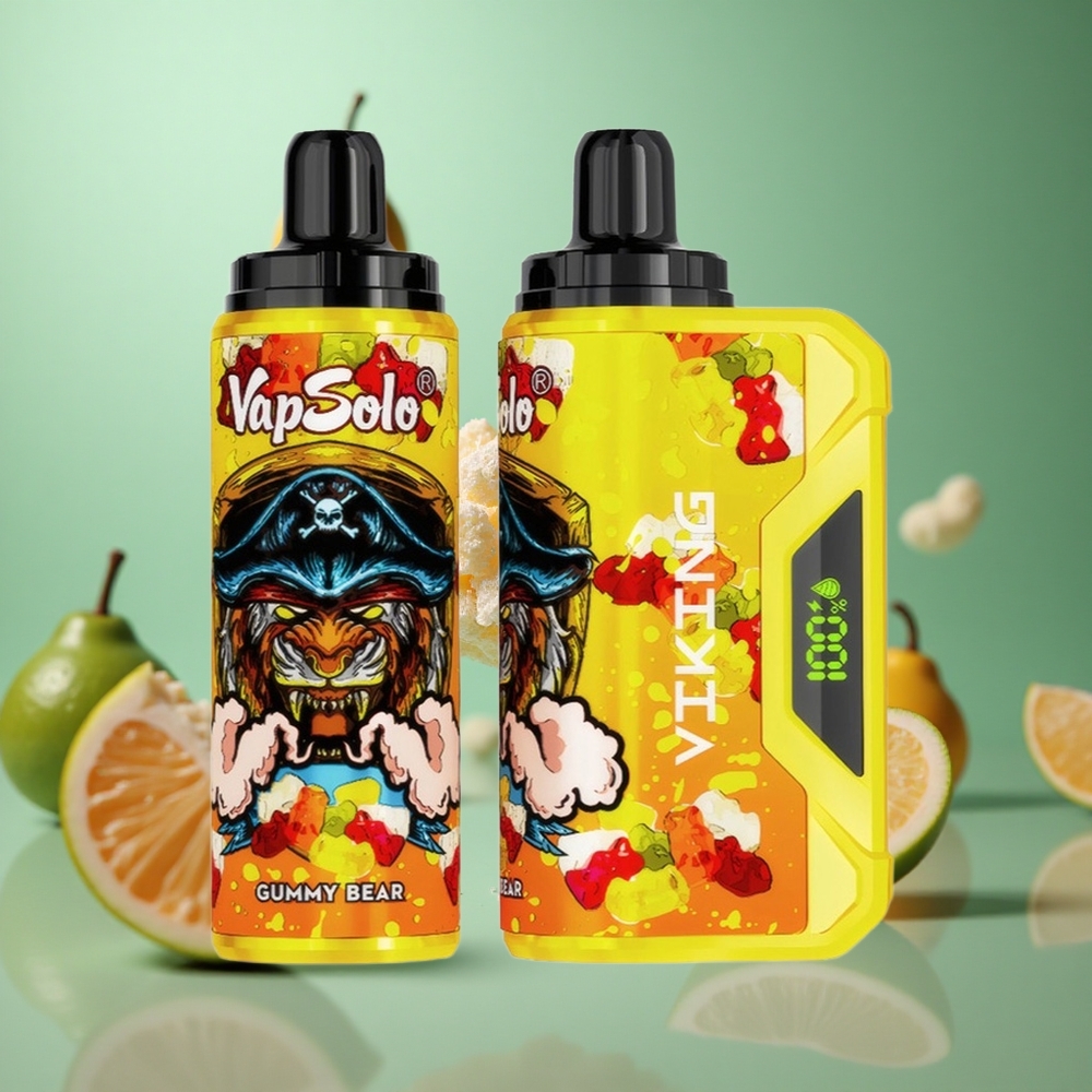 Gummy Bear VapSolo VIKING 12000 Puffs 22ml Disposable Vape