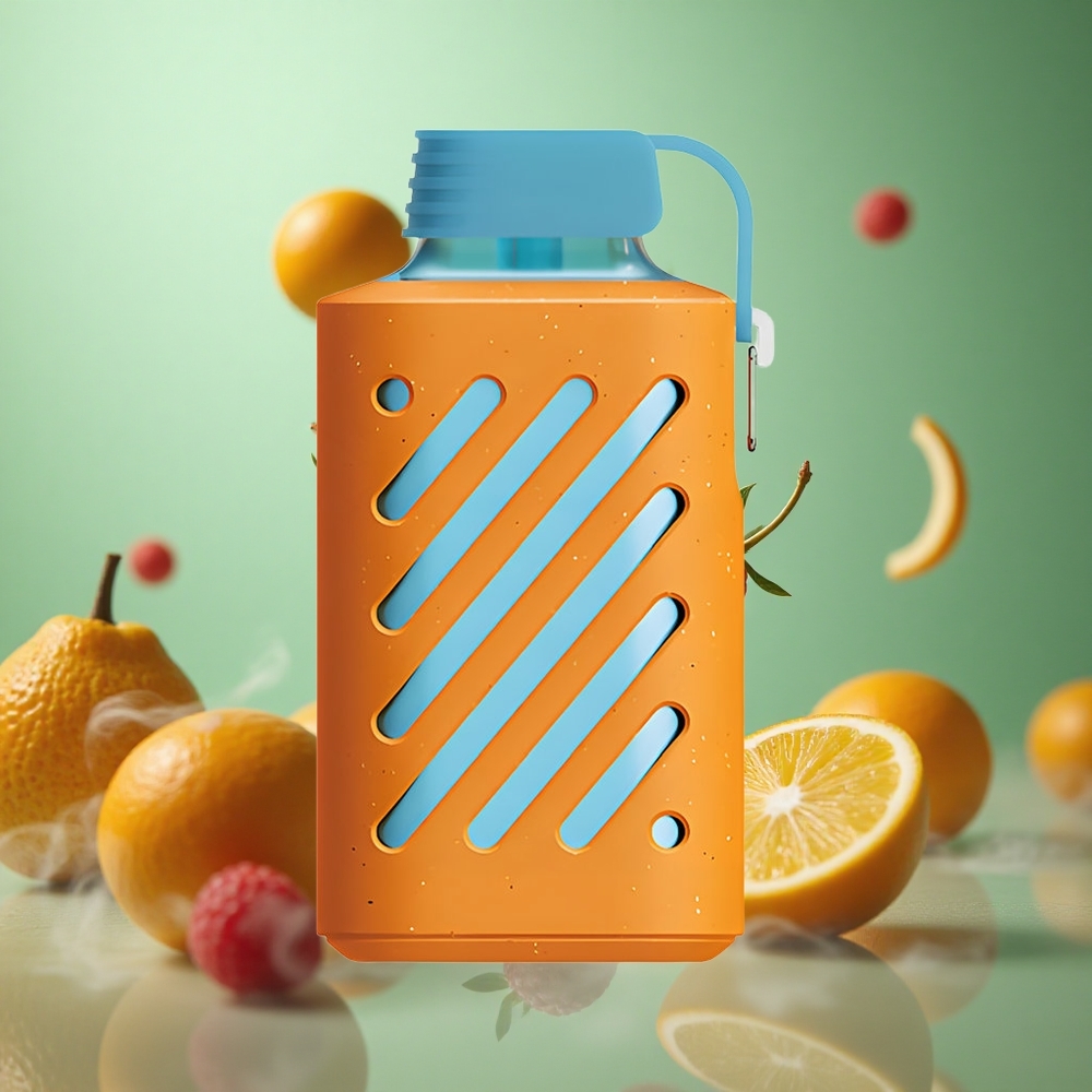 Raspberry Tangerine VOZOL GEAR 10000 Disposable Vape 20ml E-liquid VAMT Mesh Coil
