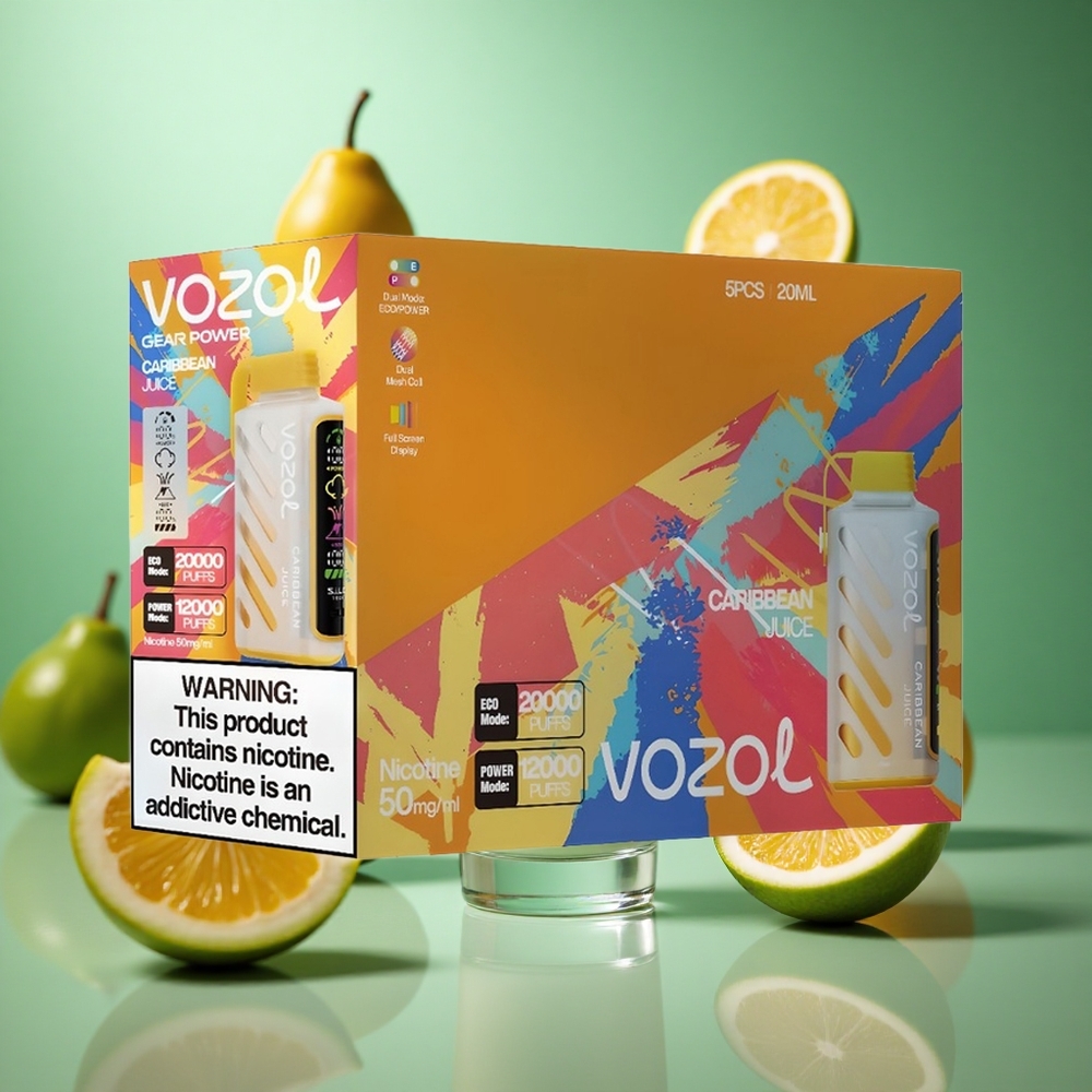 Caribbean Juice VOZOL Gear Power 20000 Puffs Dual Mesh Coil