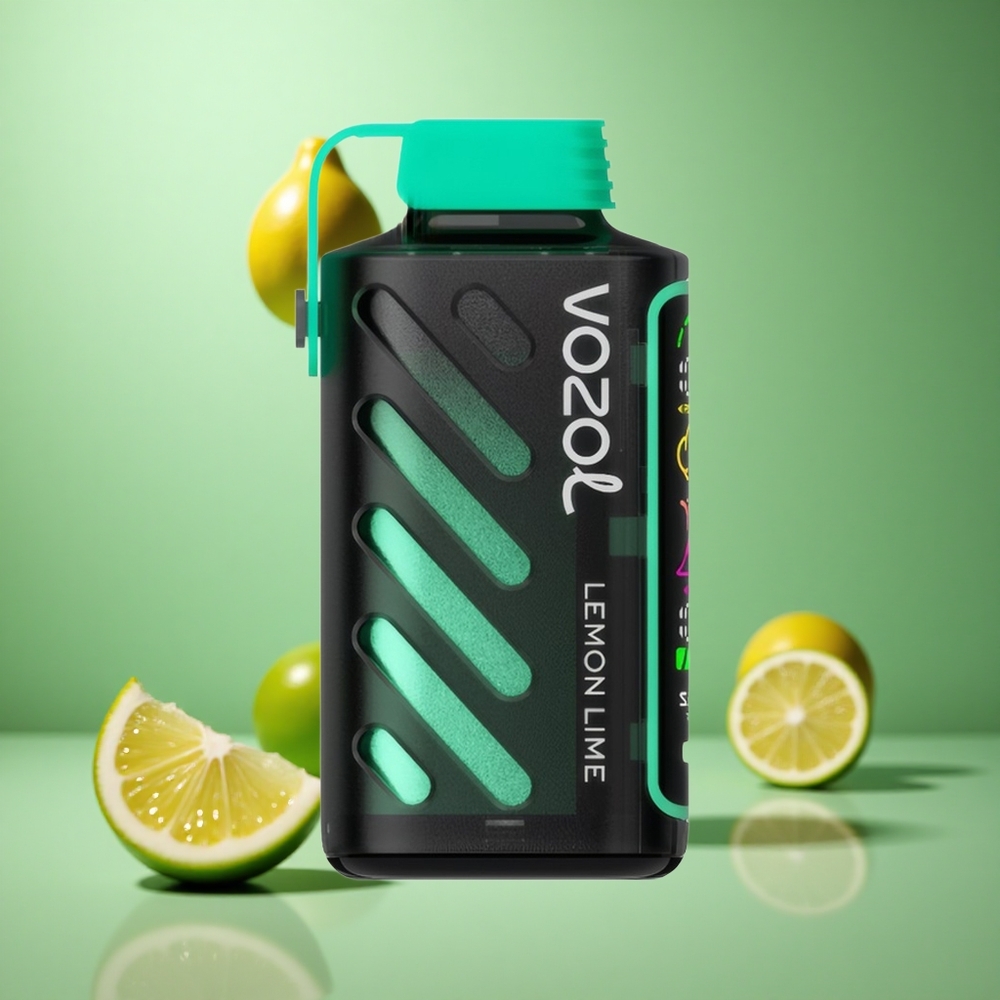 Lemon Lime VOZOL Gear Power 20000 Puffs Dual Mesh Full Screen