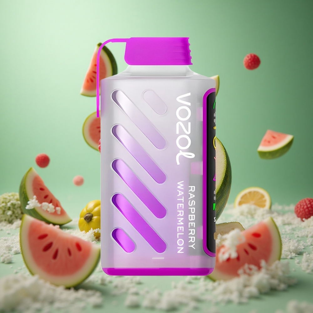 Raspberry Watermelon VOZOL Gear Power 20000 Puffs Dual Mesh Coil
