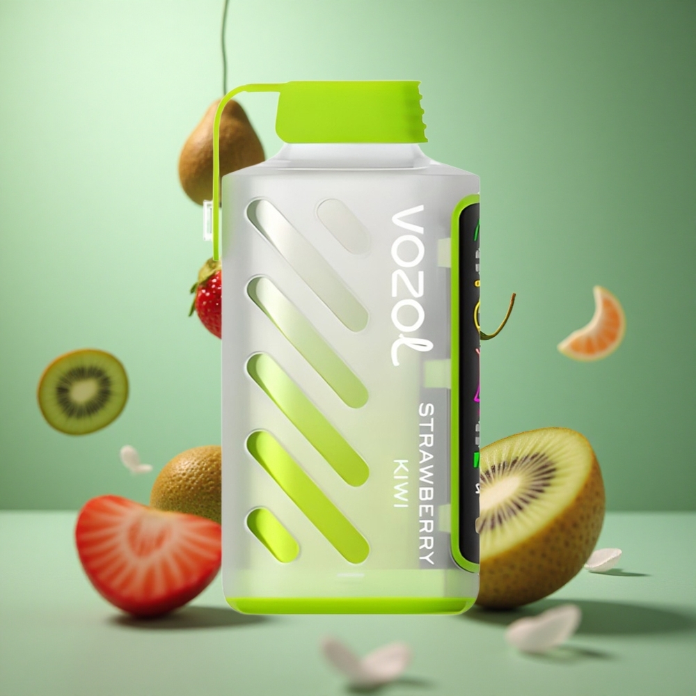 Strawberry Kiwi VOZOL Gear Power 20000 Puffs Dual Mesh Full Screen