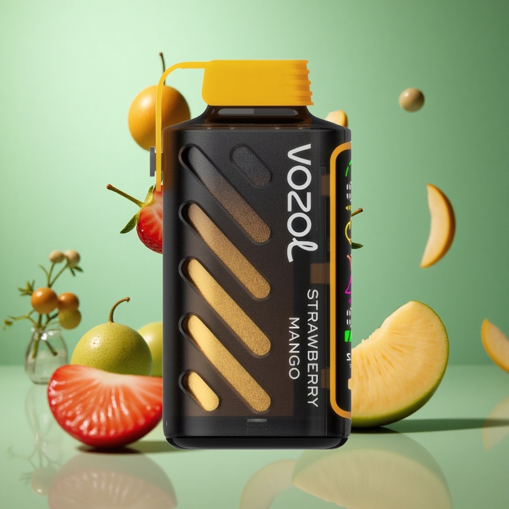 Strawberry Mango VOZOL Gear Power 20000 Puffs Dual Mesh Coil