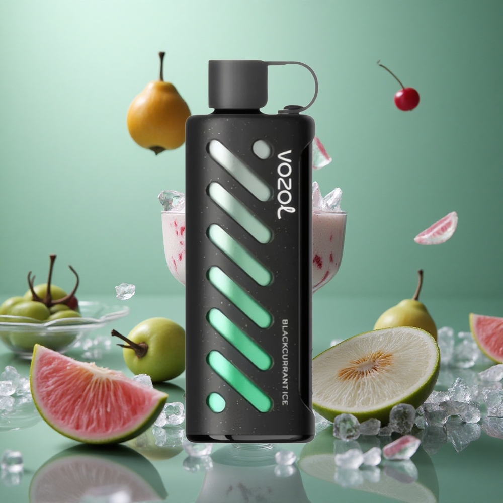 Blackcurrant Ice VOZOL Gear Shisha 25000 Puffs Dual Mesh Disposable Vape