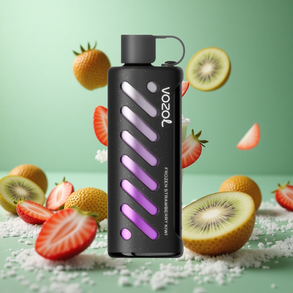 Frozen Strawberry Kiwi VOZOL Gear Shisha 25000 Puffs Dual Mesh Disposable Vape