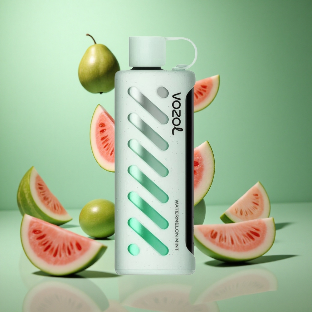 Watermelon Mint VOZOL Gear Shisha 25000 Puffs with S.i.L.C Tech & Dual Mesh
