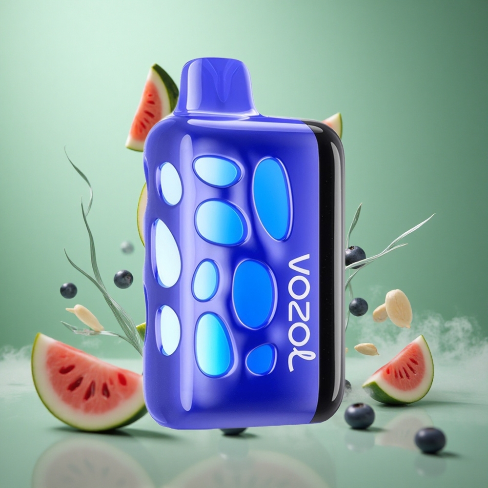 Blueberry Watermelon VOZOL RAVE 40000 Disposable Vape Beat-Synced Party Mode Eclipse Vaping Animation