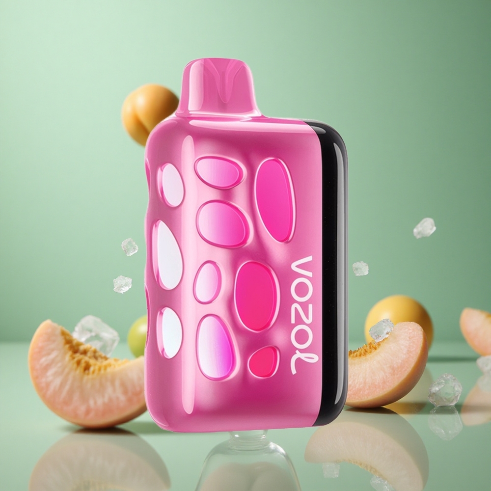 Peach Ice VOZOL RAVE 40000 Disposable Vape 20/50mg/ml Nicotine 1000mAh Battery Capacity