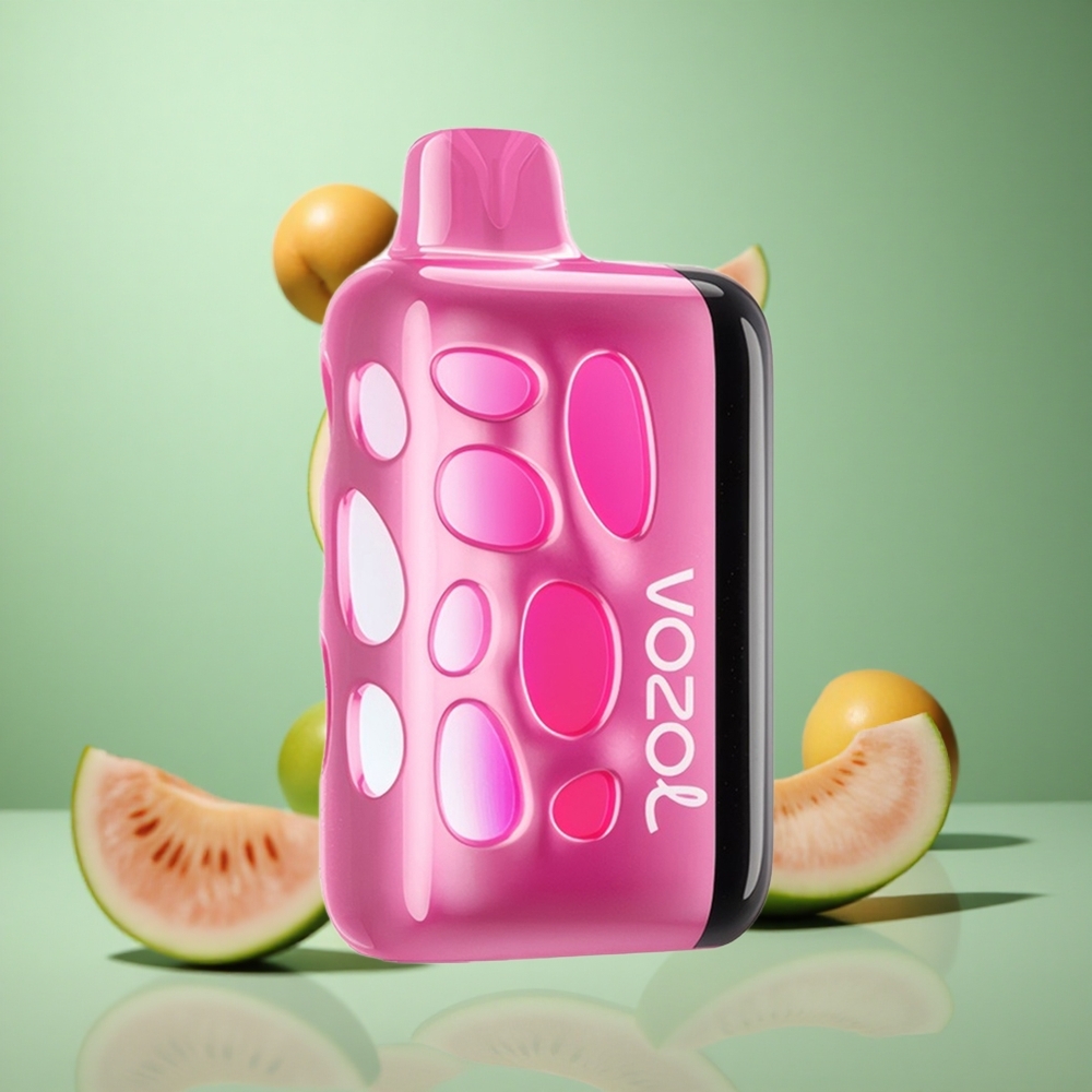 Strawmelon Peach VOZOL RAVE 40000 Disposable Eclipse Vaping Animation Beat-Synced Party Mode