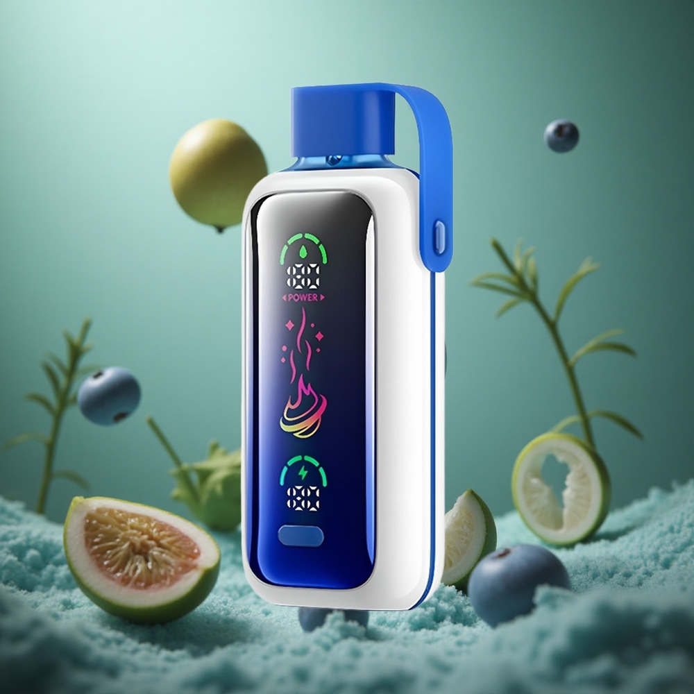 Blueberry Storm VOZOL Star 20000 Puffs Dual Mesh HD Mirror Screen