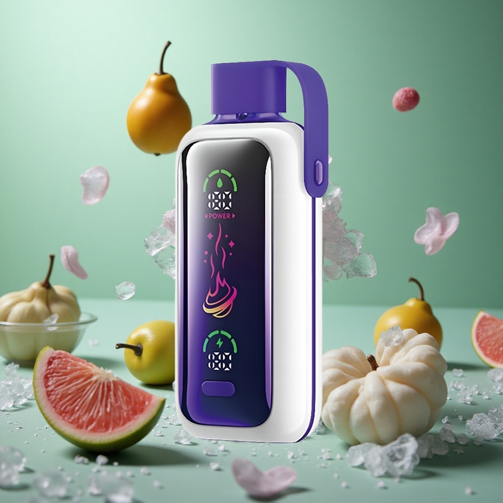 Grape Ice VOZOL Star 20000 Puffs Dual Mesh HD Mirror Screen