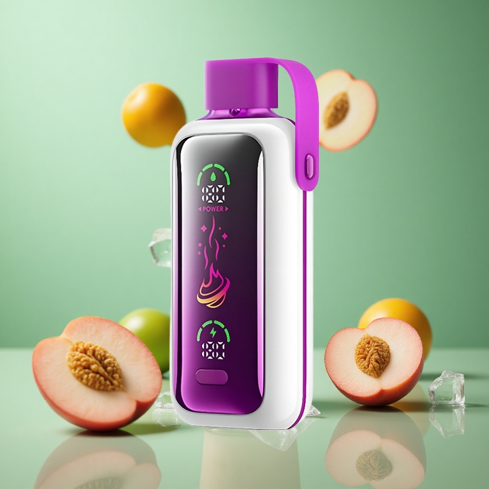 Peach Ice VOZOL Star 20000 Puffs HD Mirror Dual Mesh