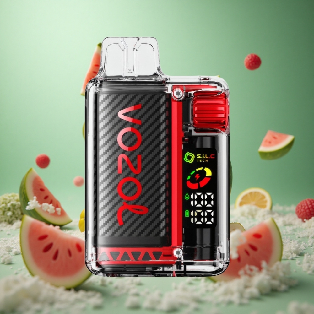 Raspberry Watermelon VOZOL Vista 20000 Puffs Rechargeable MTL Vape